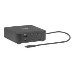   Club 3D Notebook Dokkoló - CSV-2542 (USB-C to 2x Displayport 8K60Hz + 2x HDMI 4K60Hz PD3.0 100Watt Ethernet 2.5G)