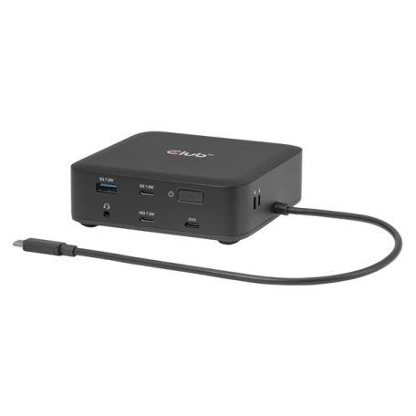 Club 3D Notebook Dokkoló - CSV-2542 (USB-C to 2x Displayport 8K60Hz + 2x HDMI™ 4K60Hz PD3.0 100Watt Ethernet 2.5G)