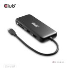 Club 3D USB Hub - CSV-2551 (USB-C to USB-C, 2xUSB-A, RJ45, SD/MicroSD, 100W PD, HDMI, DP, 8K30hz)
