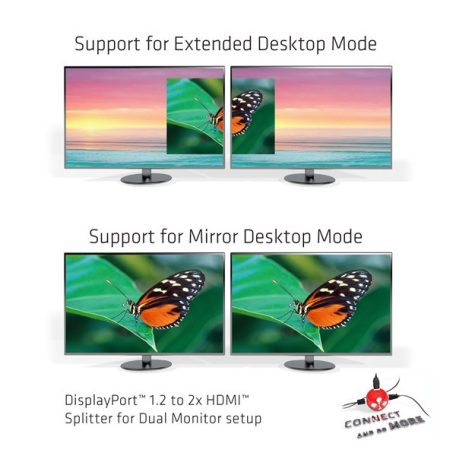 Club 3D MST Hub - CSV-6200H (DisplayPort 1.2 to HDMI 1.4, 4K30Hz)