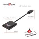 Club 3D MST Hub - CSV-6200H (DisplayPort 1.2 to HDMI 1.4, 4K30Hz)