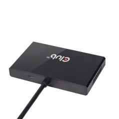   Club 3D USB Hub - CSV-6400 (Multi Stream, DisplayPort 1.2 to 4xDisplayPort, 4K60Hz)