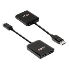   Club 3D MST Hub - CSV-7200H (DisplayPort 1.4 to 2x HDMI, 2x 4K60Hz)