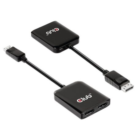 Club 3D MST Hub - CSV-7200H (DisplayPort 1.4 to 2x HDMI, 2x 4K60Hz)