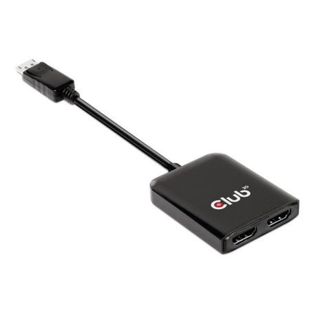 Club 3D MST Hub - CSV-7200H (DisplayPort 1.4 to 2x HDMI, 2x 4K60Hz)