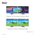 Club 3D MST Hub - CSV-7200H (DisplayPort 1.4 to 2x HDMI, 2x 4K60Hz)