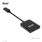 Club 3D MST Hub - CSV-7200H (DisplayPort 1.4 to 2x HDMI, 2x 4K60Hz)