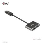 Club 3D MST Hub - CSV-7220 (DisplayPort 1.4 to DisplayPort + HDMI, 2x 4K60Hz)