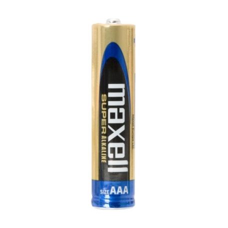 Maxell Elem - Szuper Alkáli elem,  4db AAA (LR03), 1,5V (no mercury)