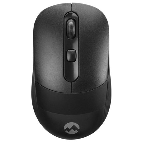 Everest Vezeték nélküli Egér - SM-18 Black (1600 DPI, 4gomb, optikai, fekete)