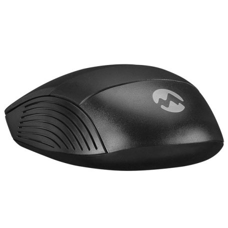 Everest Vezeték nélküli Egér - SM-18 Black (1600 DPI, 4gomb, optikai, fekete)
