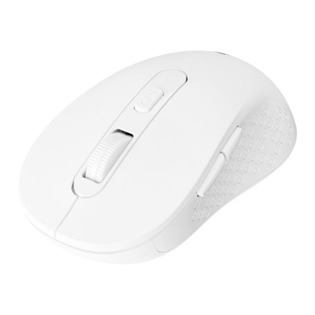 Everest Vezeték nélküli Egér - SM-300 White (1600 DPI, 4gomb, optikai, fehér)
