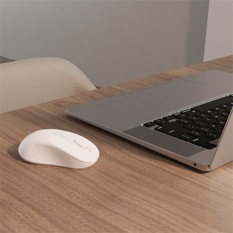 Everest Vezeték nélküli Egér - SM-300 White (1600 DPI, 4gomb, optikai, fehér)