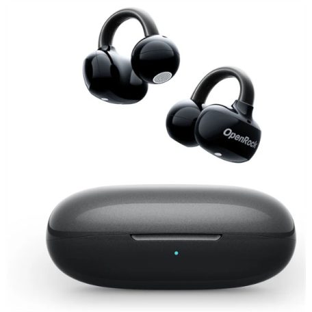 ONEODIO Sport Fejhallgató - OpenRock E Black (premium, légvezetés, BT 6.0, fekete)