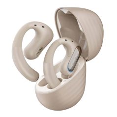   ONEODIO Sport Fejhallgató - OpenRock Pro Beige (premium, légvezetés, BT 5.2, bézs)