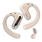 ONEODIO Sport Fejhallgató - OpenRock Pro Beige (premium, légvezetés, BT 5.2, bézs)