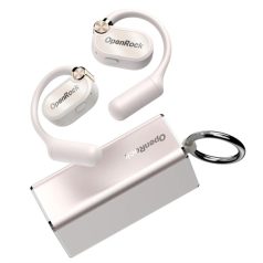   ONEODIO Sport Fejhallgató - OpenRock X White (premium, légvezetés, BT 5.3, fehér)