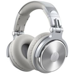   ONEODIO DJ Fejhallgató - Pro 10 Silver (Vezetékes, 3,5mm, 6,35mm jack, Hi-Res Audio)
