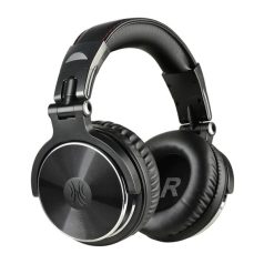   ONEODIO DJ Fejhallgató - Pro 10 Black (Vezetékes, 3,5mm, 6,35mm jack, Hi-Res Audio)