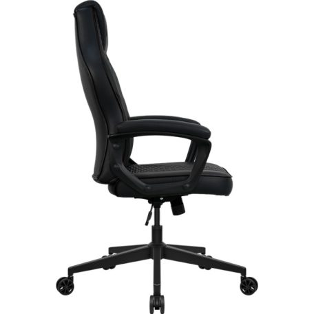 Formula Gamer szék - VC1 Lite RacerPU Black (fekete; állítható magasság; áll. kartámasz, Max.: 125kg teherbírás)