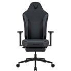 Formula Gamer szék - Ryvo Plus Pawtex Black (fekete; állítható magasság; áll. 3D kartámasz, Max.: 125kg , Pawtex szövet)