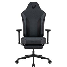   Formula Gamer szék - Ryvo Plus Pawtex Black (fekete; állítható magasság; áll. 3D kartámasz, Max.: 125kg , Pawtex szövet)