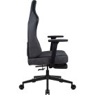 Formula Gamer szék - Ryvo Plus Pawtex Black (fekete; állítható magasság; áll. 3D kartámasz, Max.: 125kg , Pawtex szövet)