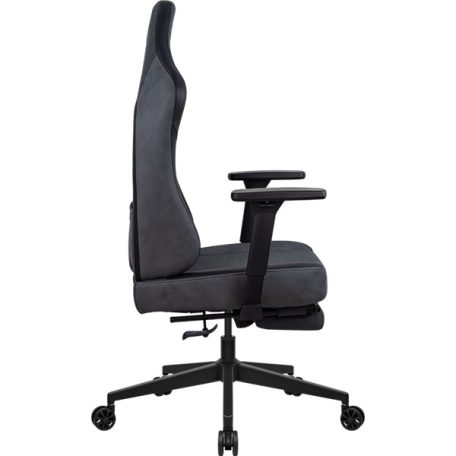 Formula Gamer szék - Ryvo Plus Pawtex Black (fekete; állítható magasság; áll. 3D kartámasz, Max.: 125kg , Pawtex szövet)