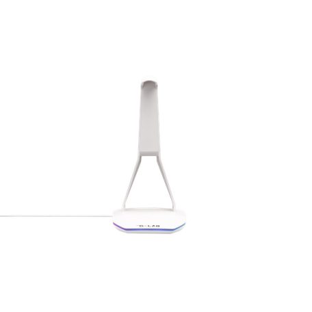 The G-Lab Fejhallgató állvány - K STAND HYDROGEN W (fehér, 2xUSB3.0, 1xUSB-C, műanyag, RGB)