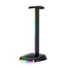 The G-Lab Fejhallgató állvány - K STAND NEON RGB H (fekete, USB-C, USB-A, univerzális, csúszásgátló, RGB)