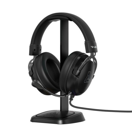 The G-Lab Fejhallgató állvány - K STAND NEON (fekete, univerzális, csúszásgátló)