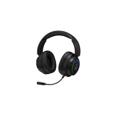 The G-Lab Vezeték nélküli Fejhallgató - KORP IRIDIUM (2,4Ghz, USB-C, Bluetooth, mikrofon, hangerőszabályzó, fekete)