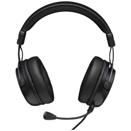 The G-Lab Fejhallgató - KORP TITANIUM (mikrofon, 3,5mm Jack, hangerőszabályzó, LED,nagy-párnás)