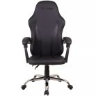 The G-Lab Gamer szék - KS NEON BLACK (fekete; állítható magasság; áll. kartámasz)