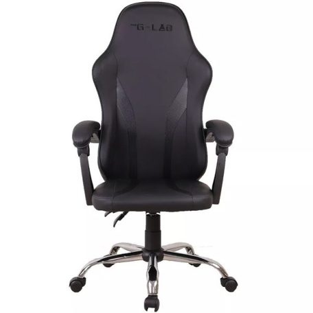 The G-Lab Gamer szék - KS NEON BLACK (fekete; állítható magasság; áll. kartámasz)