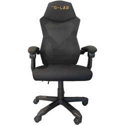 The G-Lab Gamer szék - KS RHODIUM A (fekete; állítható magasság; áll. kartámasz)