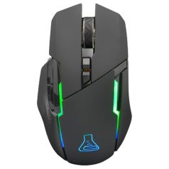   The G-Lab Vezeték nélküli Gamer Egér - KULT CAESIUM (7200 DPI, 2,4Ghz+Bluetooth, 6 gomb, makro, RGB LED, fekete)