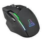 The G-Lab Vezeték nélküli Gamer Egér - KULT CAESIUM (7200 DPI, 2,4Ghz+Bluetooth, 6 gomb, makro, RGB LED, fekete)