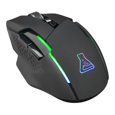 The G-Lab Vezeték nélküli Gamer Egér - KULT CAESIUM (7200 DPI, 2,4Ghz+Bluetooth, 6 gomb, makro, RGB LED, fekete)
