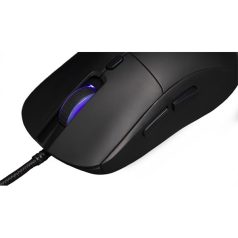   The G-Lab Gamer Egér - KULT COBALT B (12800 DPI, 1000Hz, 80g, 6 gomb, 1,8m kábel, RGB, fekete)