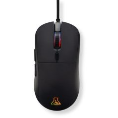   The G-Lab Gamer Egér - KULT COBALT B (12800 DPI, 1000Hz, 80g, 6 gomb, 1,8m kábel, RGB, fekete)
