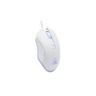 The G-Lab Gamer Egér - KULT HELIUM W (3200 DPI, 6 gomb, makro, 1,8m kábel, RGB LED, fehér)