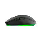 The G-Lab Vezeték nélküli Gamer Egér - KULT KRYPTON (6400 DPI, 2,4Ghz + BT, 7 gomb, 250Hz,  RGB LED, fekete)
