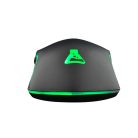 The G-Lab Vezeték nélküli Gamer Egér - KULT KRYPTON (6400 DPI, 2,4Ghz + BT, 7 gomb, 250Hz,  RGB LED, fekete)
