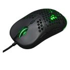 The G-Lab Gamer Egér - KULT OXYGEN B (12800 DPI, 60g, 6 gomb, RGB, fekete)