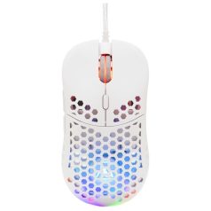   The G-Lab Gamer Egér - KULT OXYGEN W (12800 DPI, 60g, 6 gomb, RGB, fehér)