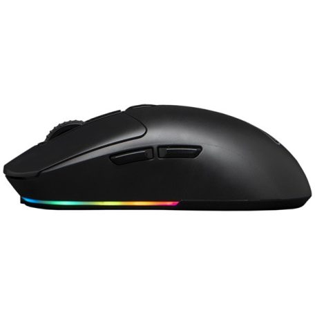 The G-Lab Vezeték nélküli Gamer Egér - KULT TITAN B (12000 DPI, Pixart PAW 3311, USB/2,4Ghz/Bluetooth, RGB LED, fekete)