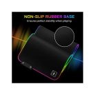 The G-Lab Egérpad - PAD RUBIDIUM (800x300x3mm; fekete, extra USB, vízálló, RGB LED)