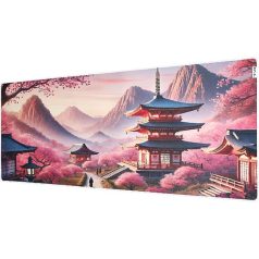   The G-Lab Egérpad - PAD TEMPLE (900x400x4mm, vízálló, fekete)