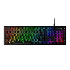   HyperX Mechanikus Billentyűzet - Alloy Origins (Vezetékes, USB, 81 gomb, Red switch, angol kiosztás, fekete)